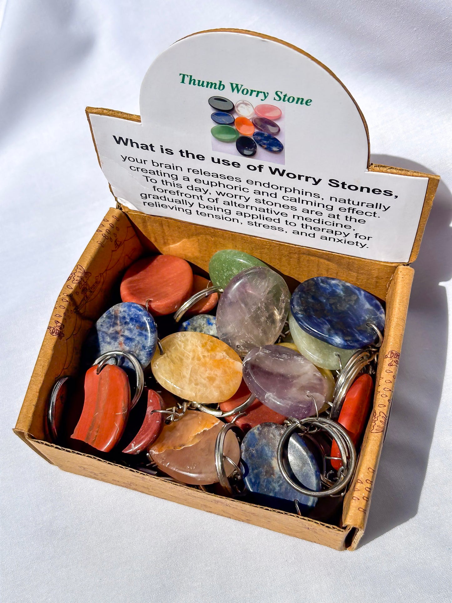 Worry Stone Keyring