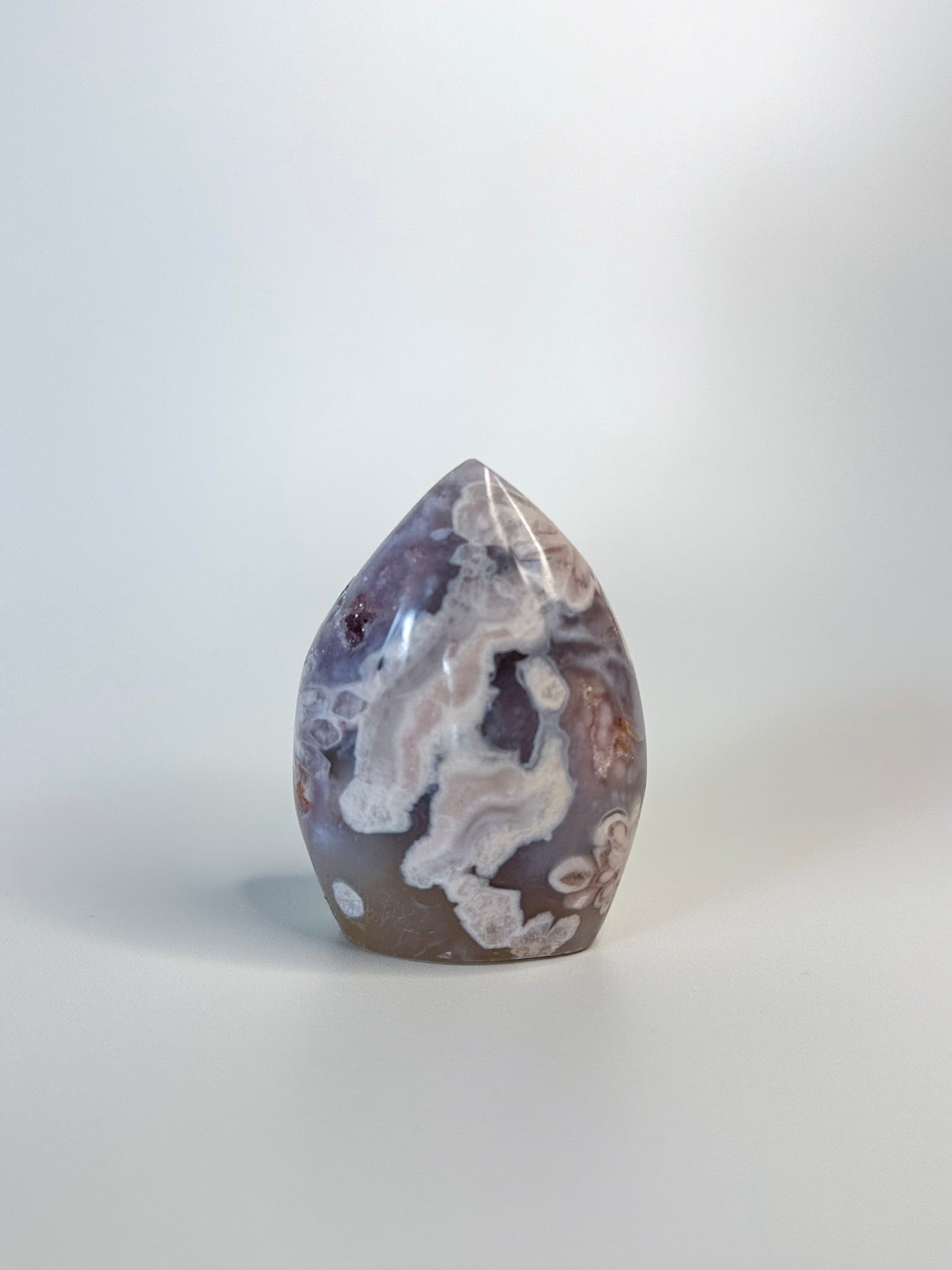 Amethyst + Flower Agate Arch C