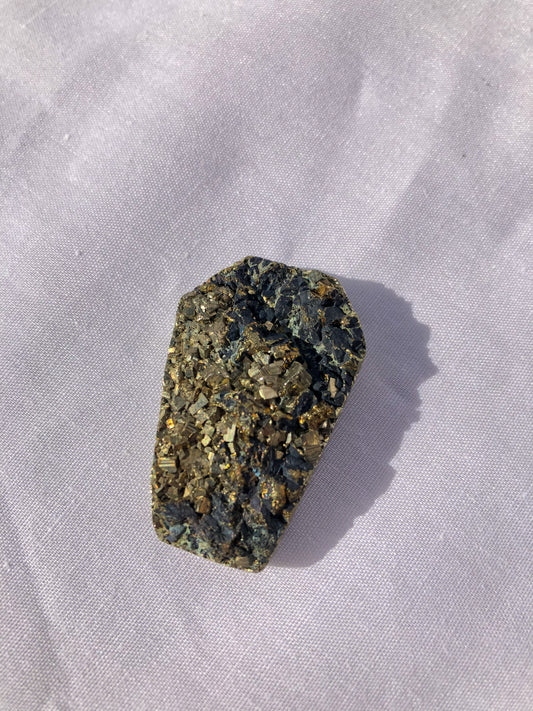 Pyrite Coffin