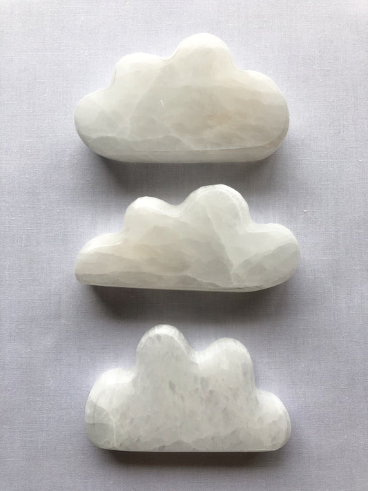 Satin Spar (Selenite) Cloud