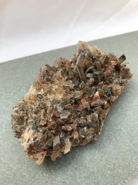 Smoky Quartz Cluster - C