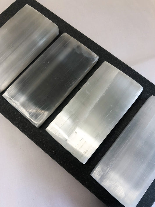 Satin Spar (Selenite) Plate