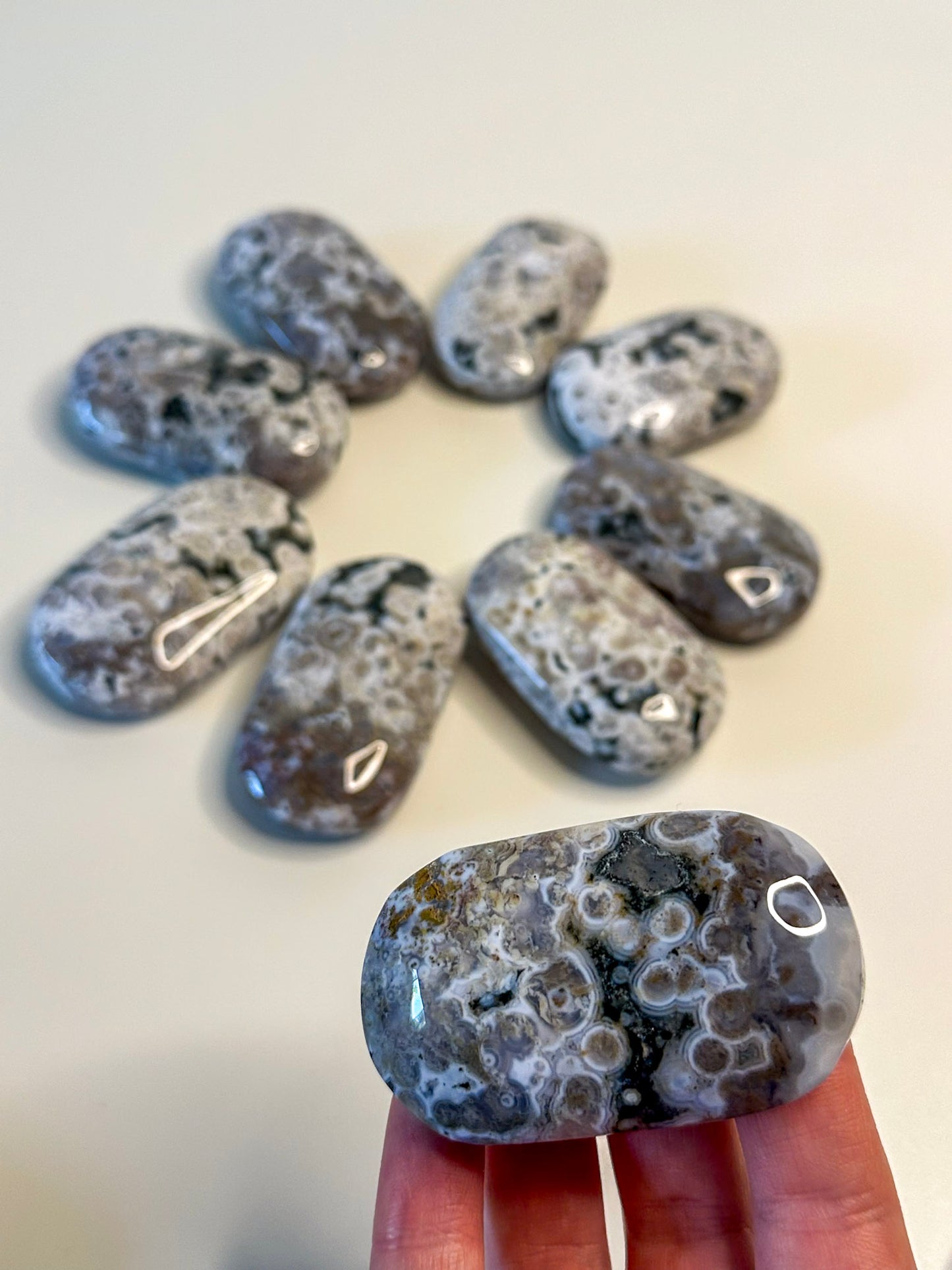 Ocean Jasper Palmstone