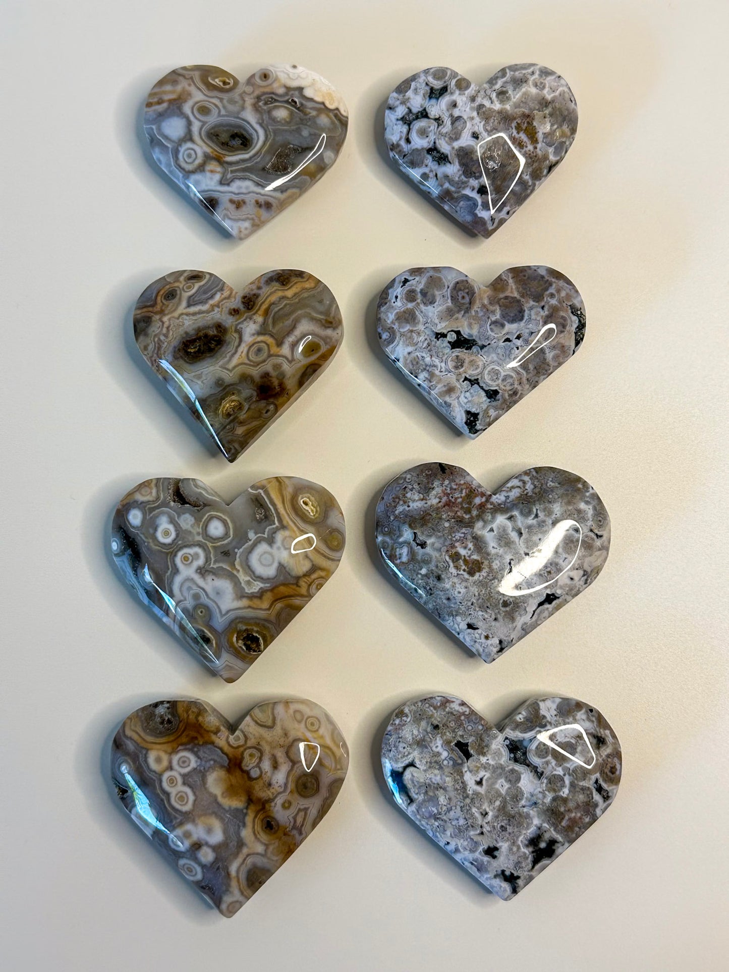 Ocean Jasper Heart
