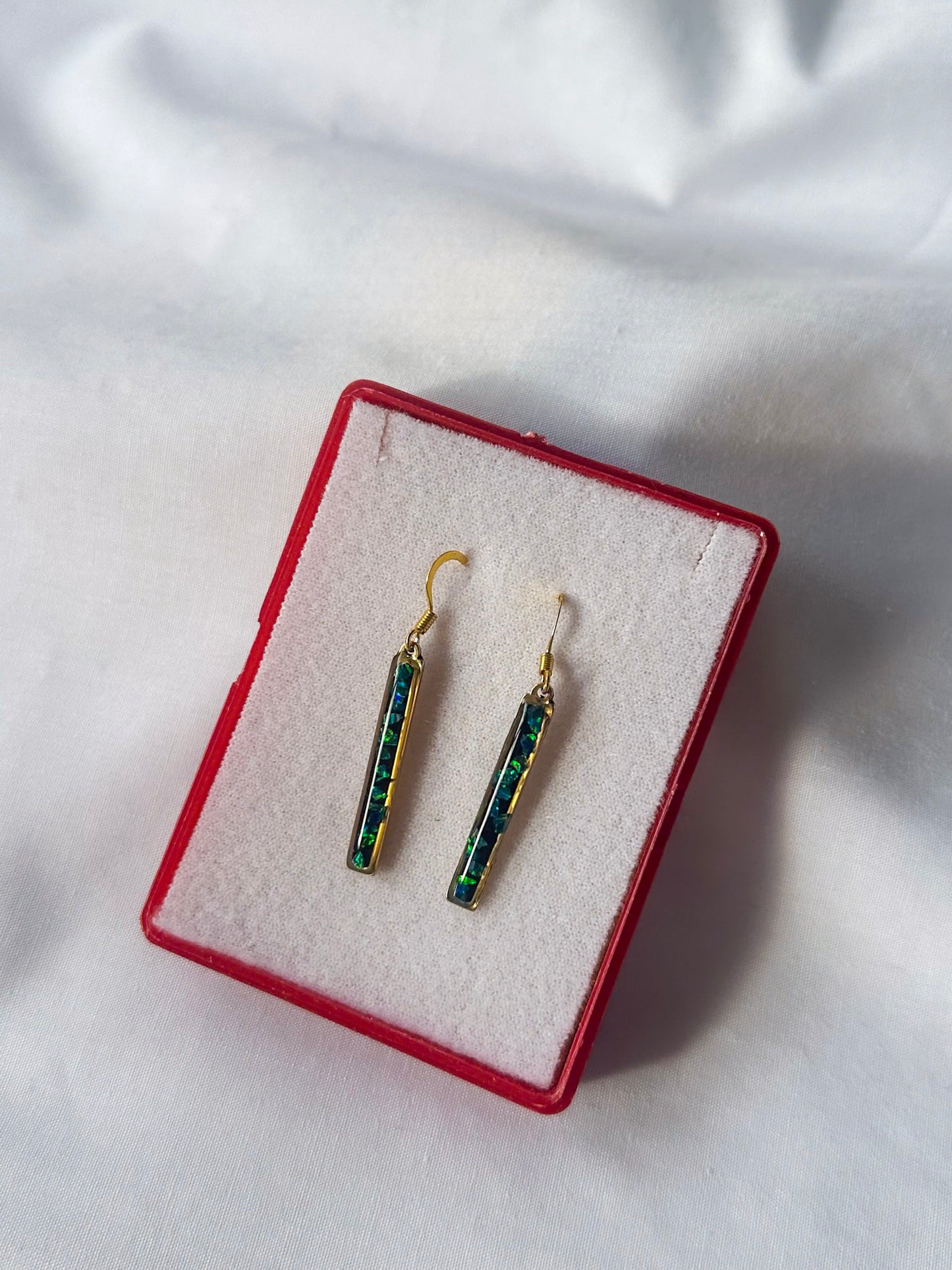 Opal Mosaic Earrings /L1