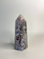 Amethyst + Flower Agate Tower A