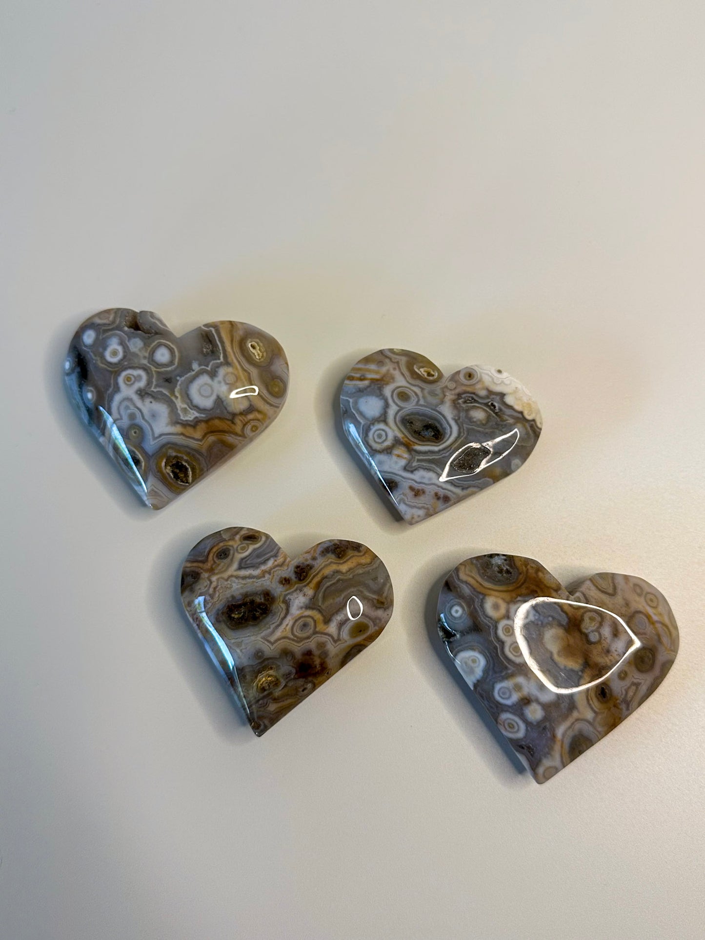 Ocean Jasper Heart