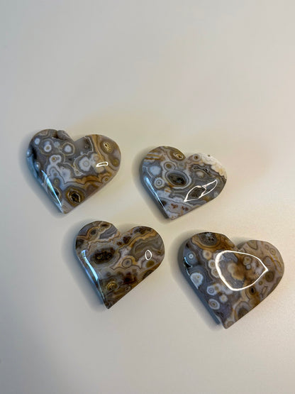 Ocean Jasper Heart