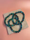 Chrysocolla + Malachite + Cuprite Bracelet