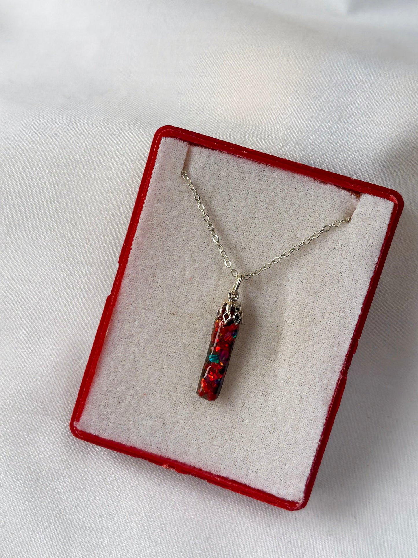 Opal Mosaic Necklace