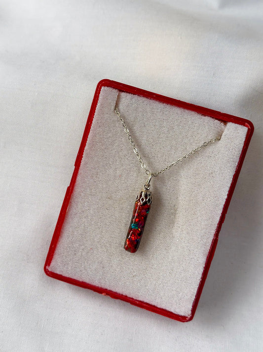 Opal Mosaic Necklace