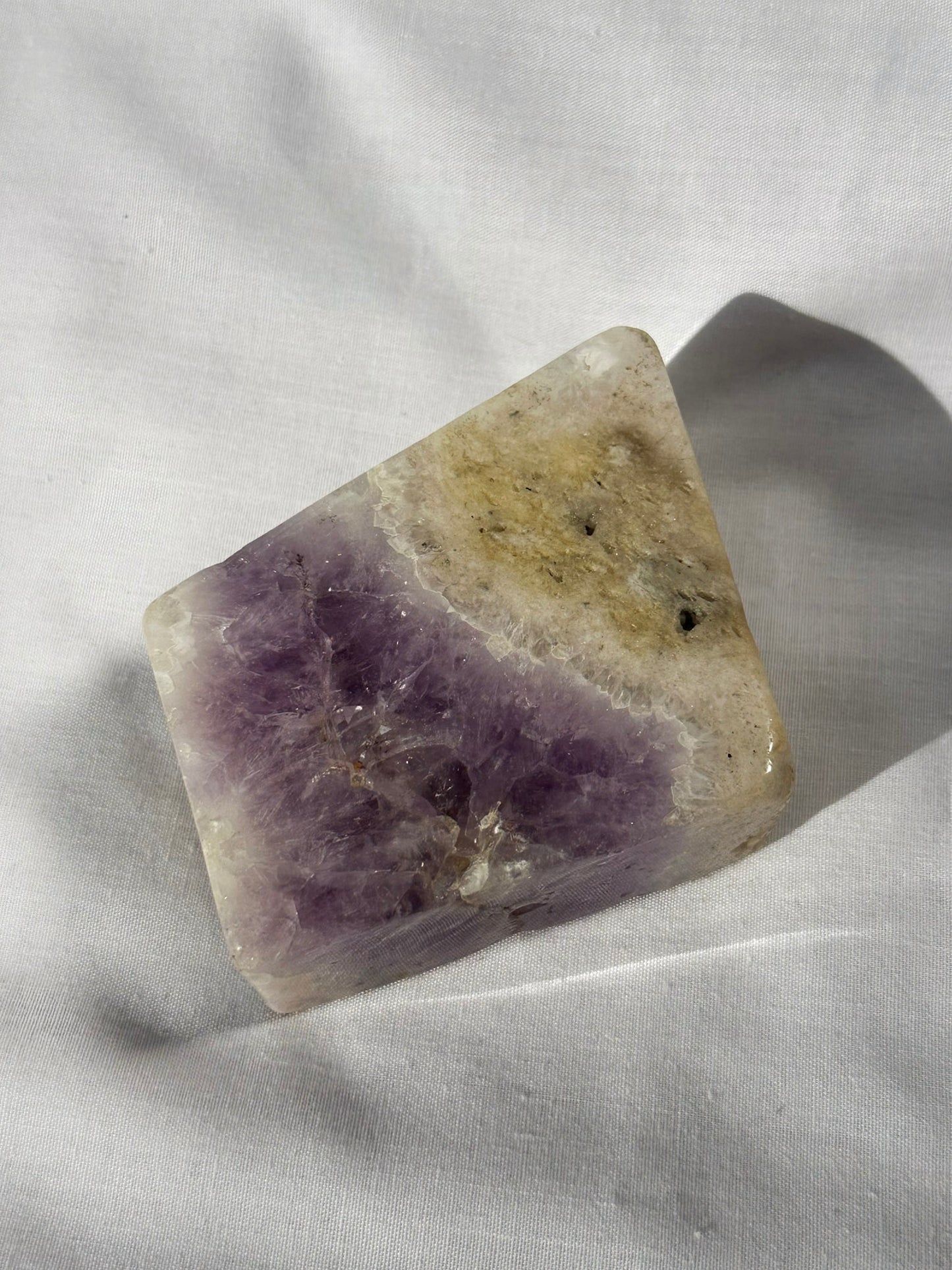 Amethyst + Flower Agate Freeform