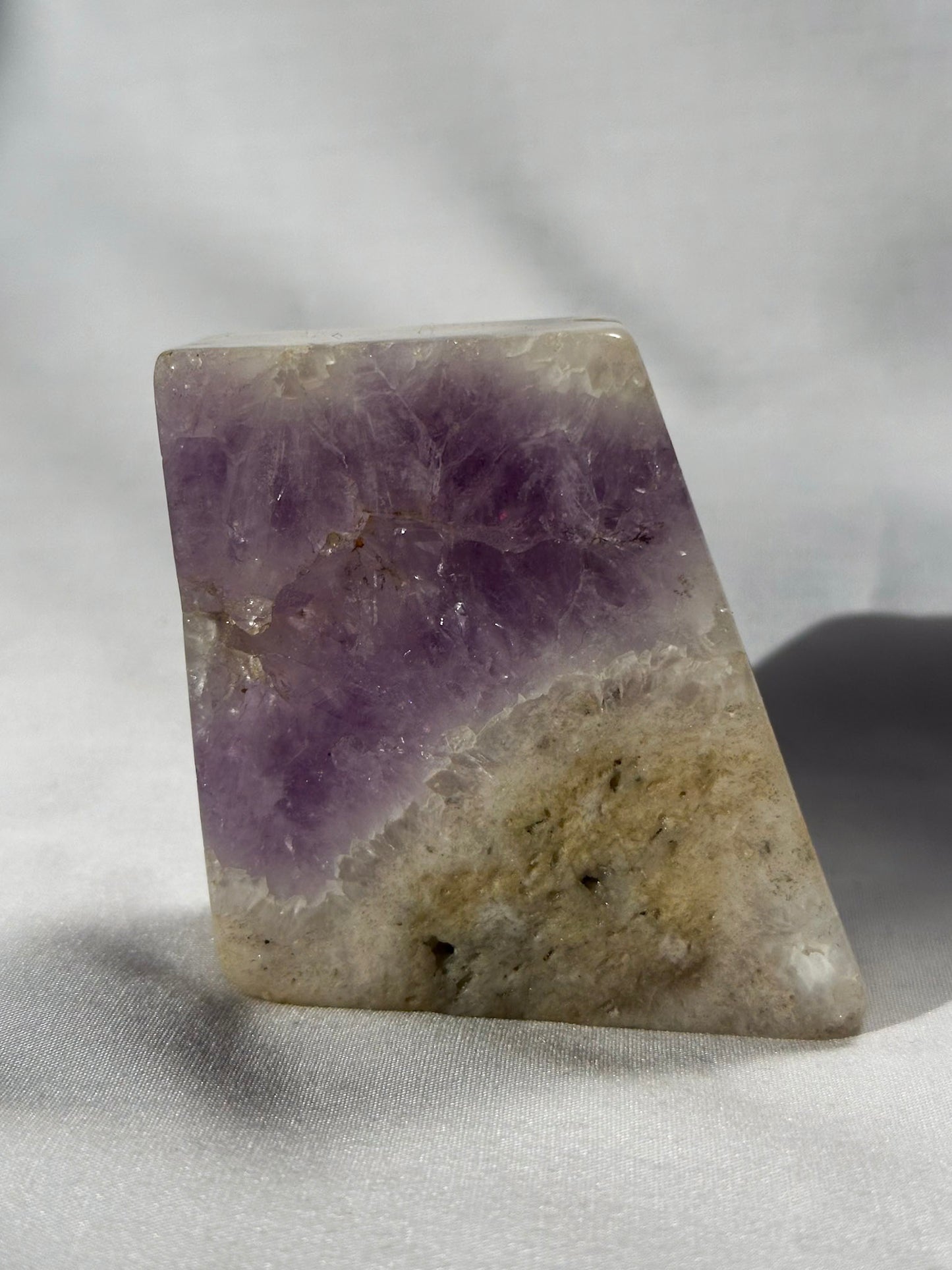 Amethyst + Flower Agate Freeform