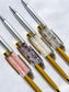 Gemstone Pen with Crystal Chips