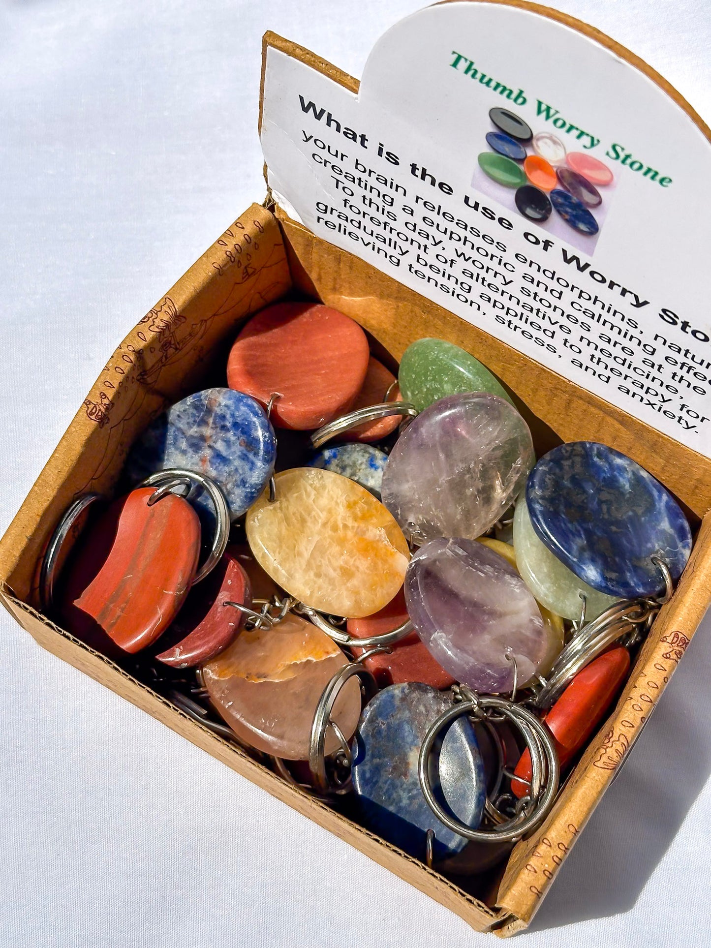 Worry Stone Keyring