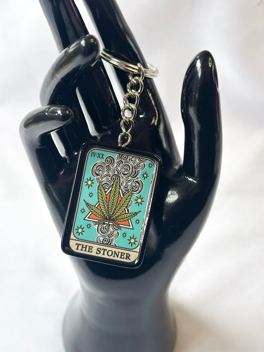 ‘The Stoner’ Tarot Keyring