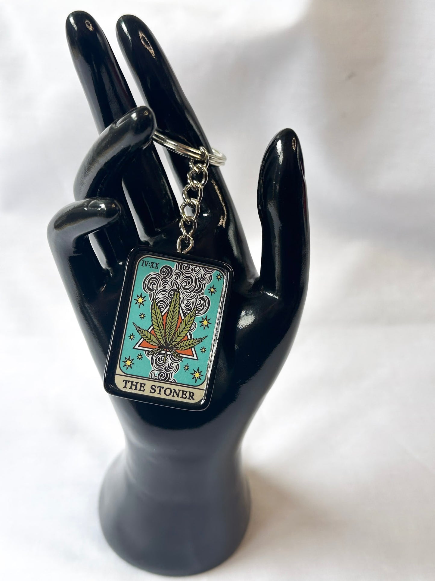 ‘The Stoner’ Tarot Keyring
