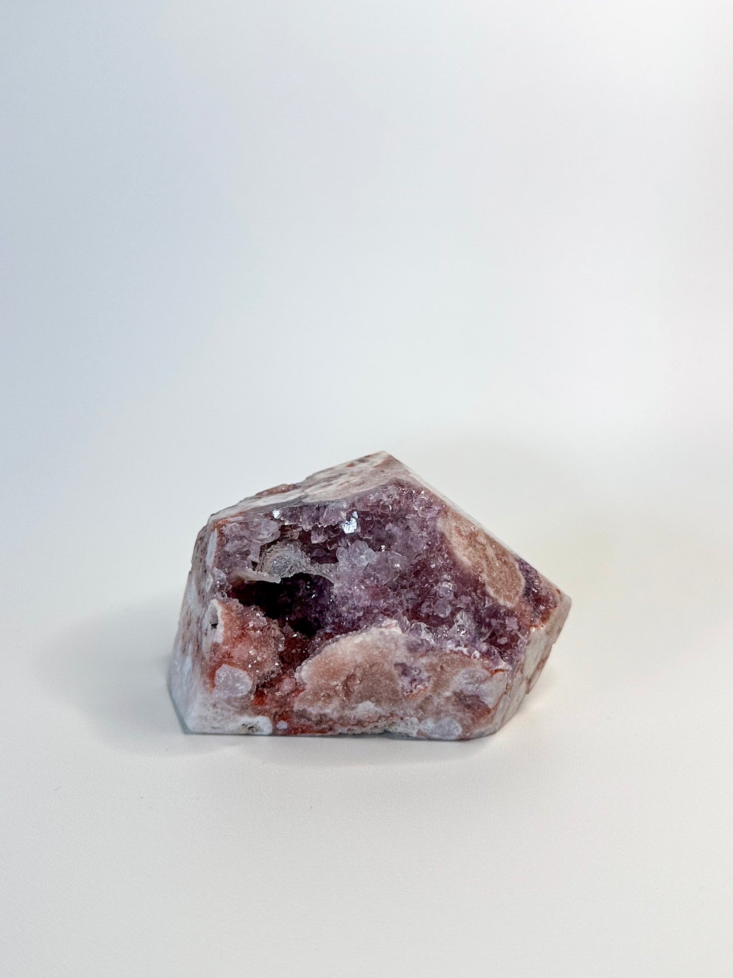 Amethyst + Flower Agate Freeform
