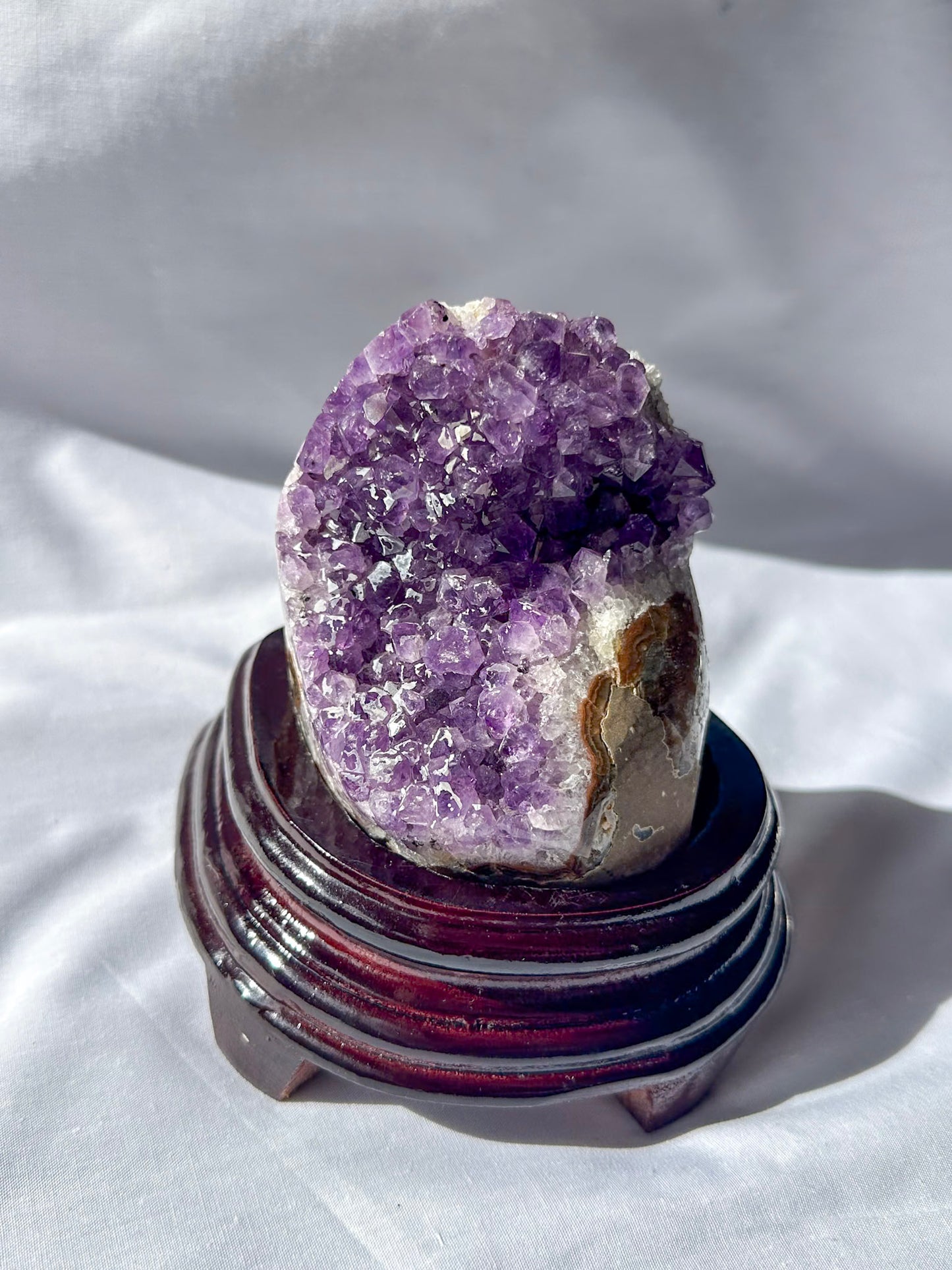 Amethyst Cluster with Stand
