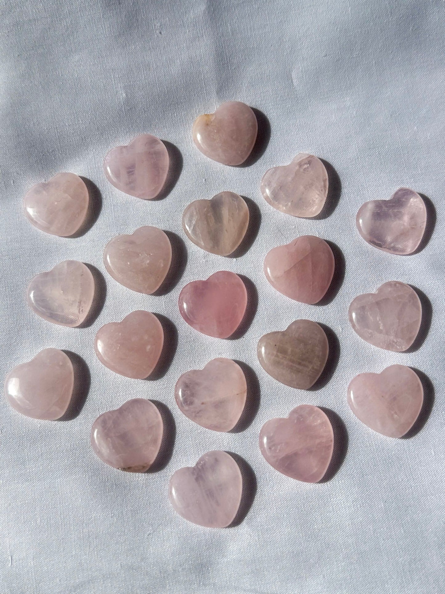 Mini Rose Quartz Heart
