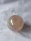 Aura Rose Quartz Sphere