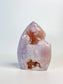 Amethyst + Flower Agate Arch A