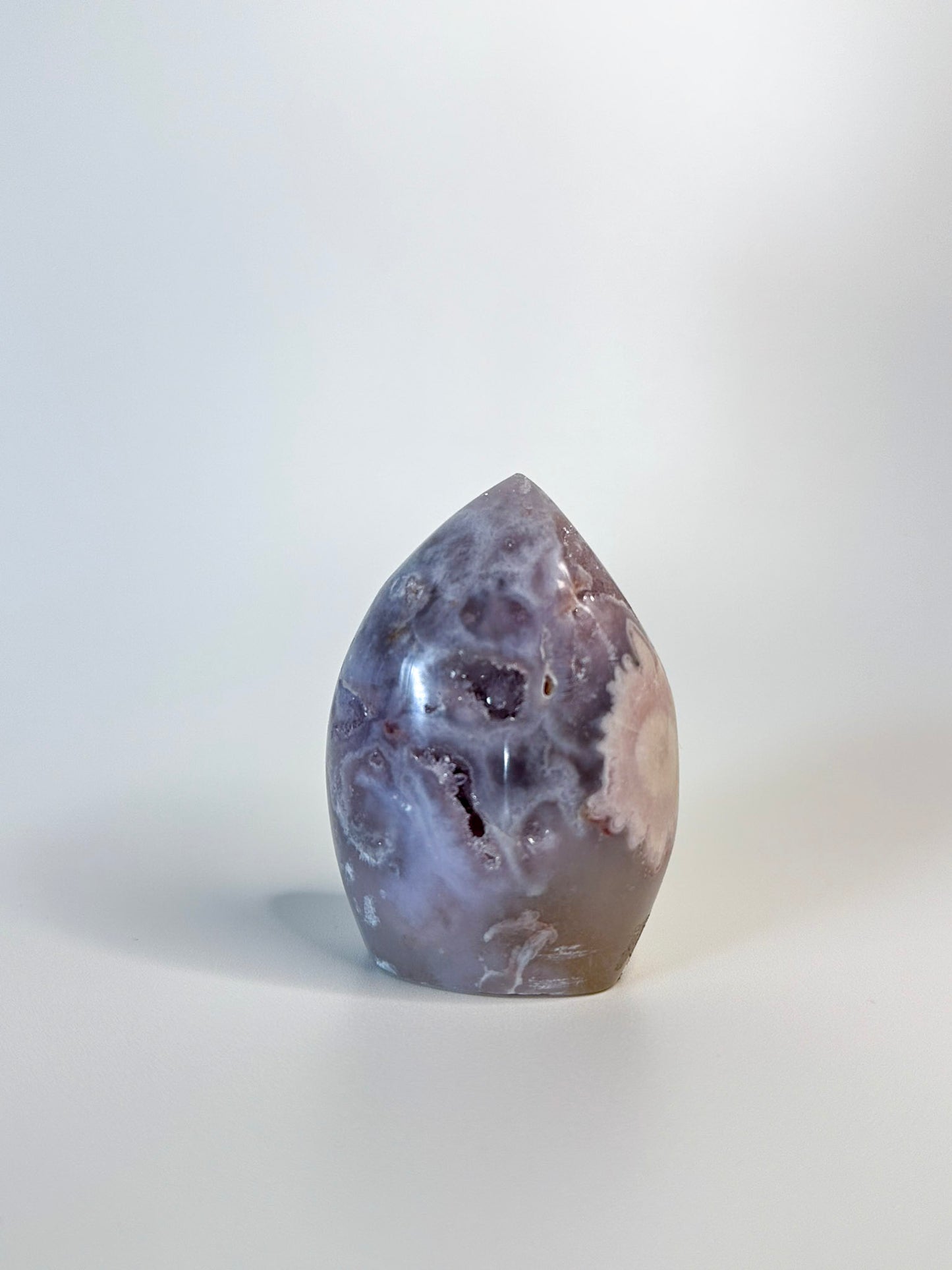 Amethyst + Flower Agate Arch C