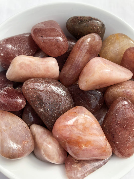 Strawberry Quartz Tumble