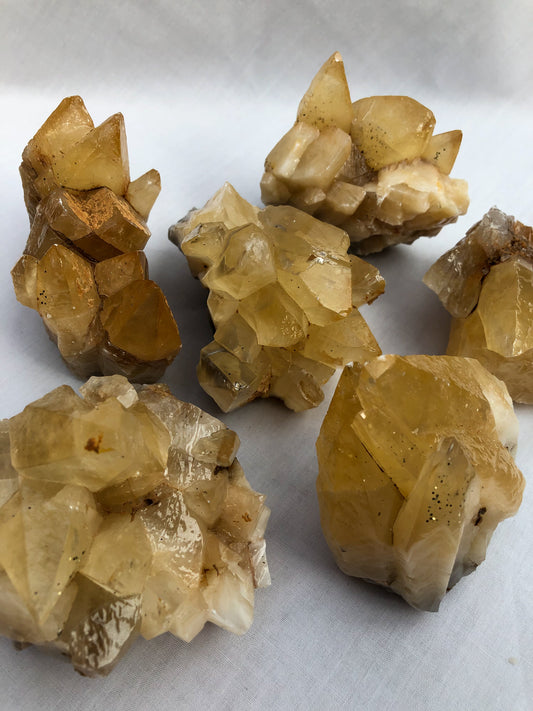 Acid Wash Calcite Cluster