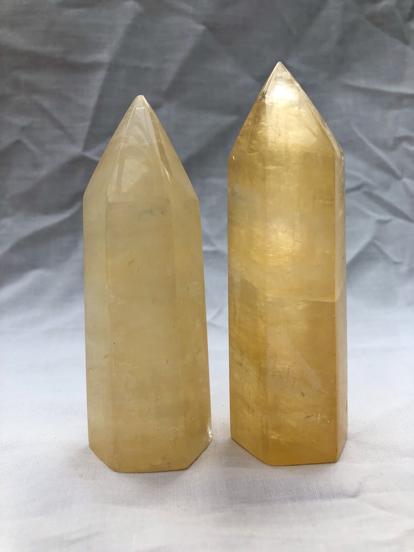 Honey Calcite Tower