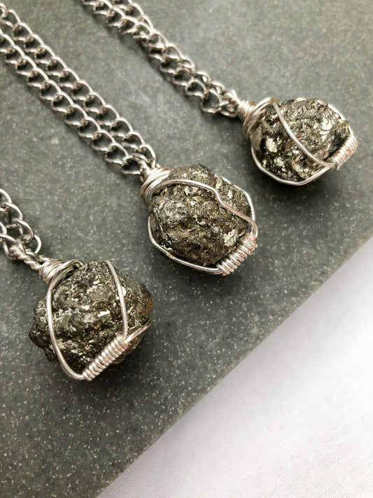 Pyrite Necklace