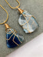 Blue Agate Necklace