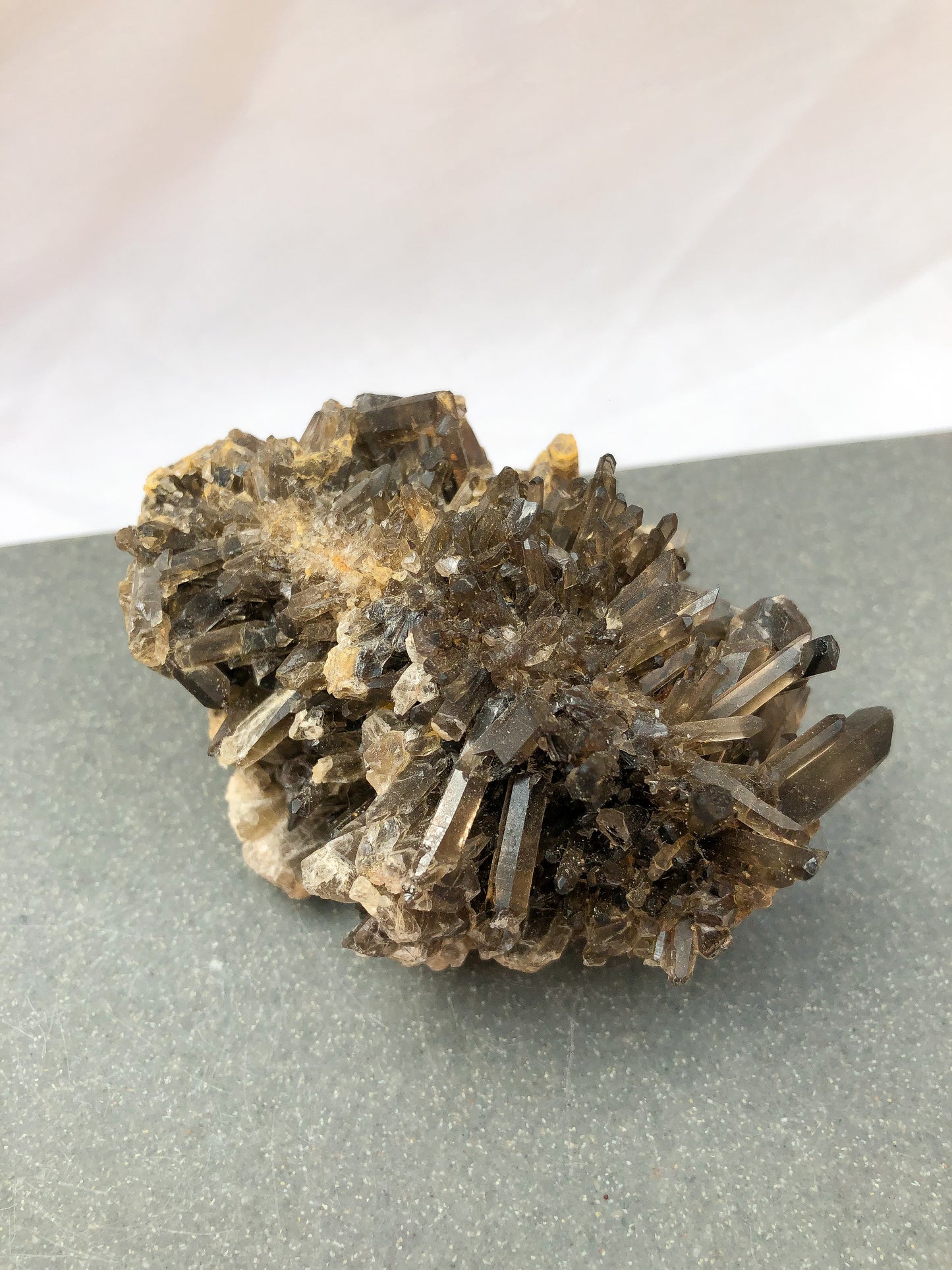 Smoky Quartz Cluster - E